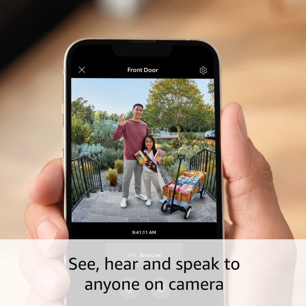 Ring Battery Doorbell Plus | Head-to-Toe HD+ Video, motion detection & alerts, and Two-Way Talk (2023 release) Ring Battery Doorbell Plus | Head-to-Toe HD+ Video, motion detection & alerts, and Two-Way Talk (2023 release)