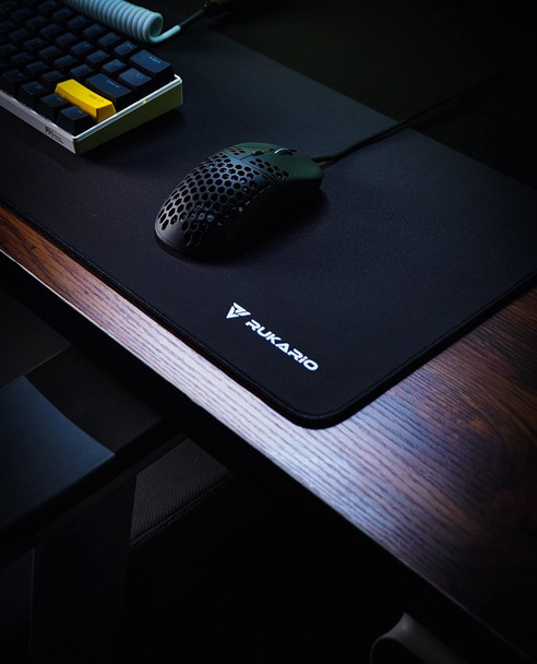 Ronin X PC Gaming Mouse (Shadow Black, Wired) - Ultra Lightweight Symmetrical Honeycomb Shell | RGB Led | PTFE Glides | Pixart 3360 Sensor | 6 Buttons | Weight 63G | Adjustable Settings Ronin X PC Gaming Mouse (Shadow Black, Wired) - Ultra Lightweight Symmetrical Honeycomb Shell | RGB Led | PTFE Glides | Pixart 3360 Sensor | 6 Buttons | Weight 63G | Adjustable Settings
