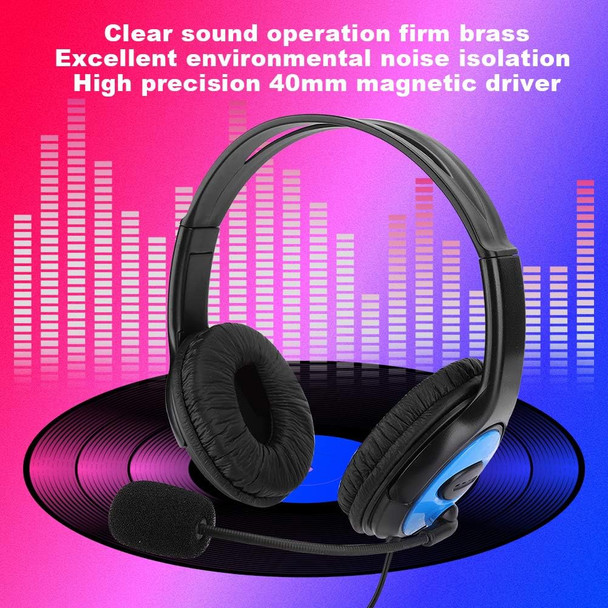 ciciglow Gaming Headset, Headband Stereo Game Headset, Wired Adjustable Headphones with Microphone Over-Ear Headphones with mic for PS4/X-ONE Gaming
