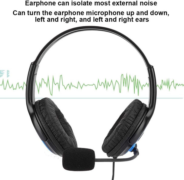 ciciglow Gaming Headset, Headband Stereo Game Headset, Wired Adjustable Headphones with Microphone Over-Ear Headphones with mic for PS4/X-ONE Gaming