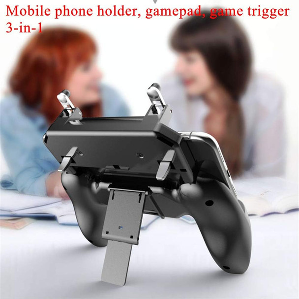 Mobile Game Controller for PUBG Mobile Controller L1R1 Mobile Game Trigger Joystick Gamepad for iOS & Android Phone(W10 Update) Mobile Game Controller for PUBG Mobile Controller L1R1 Mobile Game Trigger Joystick Gamepad for iOS & Android Phone(W10 Update)