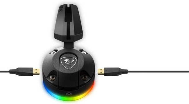Cougar Bunker RGB Mouse Bungee with 2x USB 2.0, Black Cougar Bunker RGB Mouse Bungee with 2x USB 2.0, Black