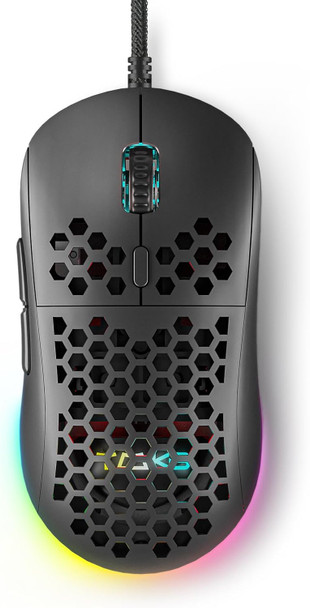 DIERYA M1SE Wired Gaming Mouse with Honeycomb Shell, 12800DPI Optical Sensor, 6 Programmable Macros, Software Support for Custom Key Config, and RGB Settings for Windows 7/8/10/XP, Vista, Linux-Black DIERYA M1SE Wired Gaming Mouse with Honeycomb Shell, 12800DPI Optical Sensor, 6 Programmable Macros, Software Support for Custom Key Config, and RGB Settings for Windows 7/8/10/XP, Vista, Linux-Black