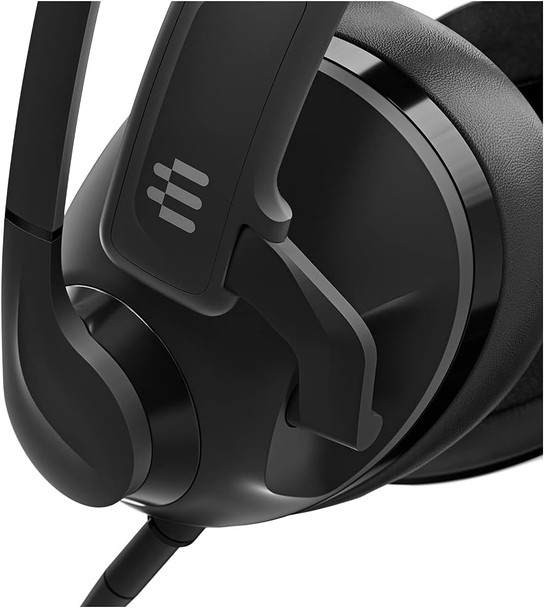 EPOS H3 Closed Acoustic Gaming Headset with Noise-Cancelling Microphone - Plug & Play Audio - Around The Ear - Adjustable, Ergonomic - for PC, Mac, PS4, PS5, Switch, Xbox - Onyx Black