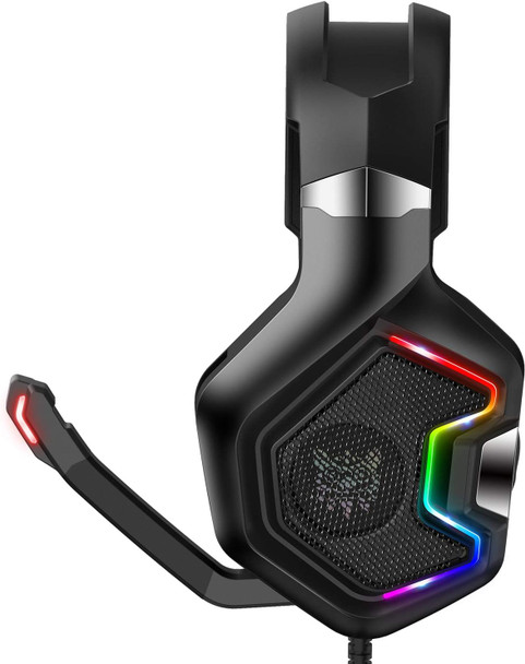 Gaming Headset for PS5, PS4, Xbox Series XS & Xbox, PC Gaming Headphone with 7.1 Surround Sound, Noise Canceling Mic- for Playstation 5, Mac