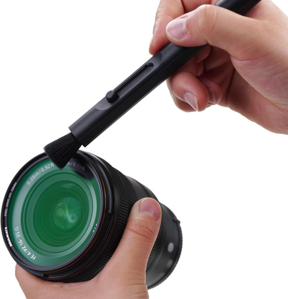 Lens Cleaning Pen Pro with Brush for Meta/Oculus Quest 2 Quest RiftS HTC Vive Pro Index PS4 VR Headset,DJI Drone,Microsoft HoloLens,Cameras,Optical Lens Dust and Fingerprint Cleaning