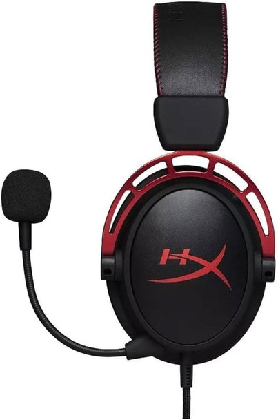 HyperX Cloud Alpha - Gaming Headset, Dual Chamber Drivers, Legendary Comfort, Aluminum Frame, Detachable Microphone, Works on PC, PS4, PS5, Xbox One/ Series XS, Nintendo Switch and Mobile – Red HyperX Cloud Alpha - Gaming Headset, Dual Chamber Drivers, Legendary Comfort, Aluminum Frame, Detachable Microphone, Works on PC, PS4, PS5, Xbox One/ Series XS, Nintendo Switch and Mobile – Red