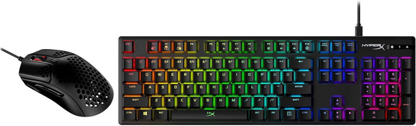 HyperX Alloy Origins Mechanical Gaming Keyboard and HyperX Pulsefire Haste Ultra-Lightweight Gaming Mouse Bundle HyperX Alloy Origins Mechanical Gaming Keyboard and HyperX Pulsefire Haste Ultra-Lightweight Gaming Mouse Bundle