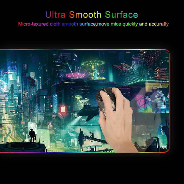 RGB Mouse Pad, XXL LED Gaming Mouse Mat Heavy Duty Anty Slip 35.4 15.7 Inches greencity RGB Mouse Pad, XXL LED Gaming Mouse Mat Heavy Duty Anty Slip 35.4 15.7 Inches greencity