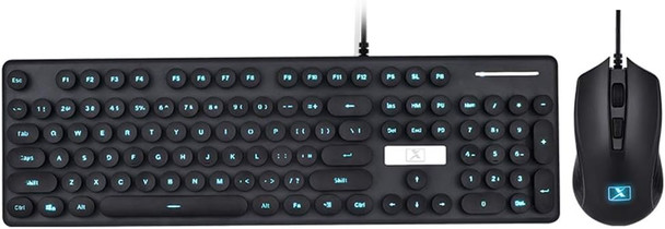 LexonElec Wired USB Keyboard Mouse Combo Gamer N518 104 Keys White LED Backlit Punk Keycap Ergonomic Pro Gaming Keypad + 1600DPI 4 Buttons Optical Game Mice for Laptop PC (Pink & White Light)