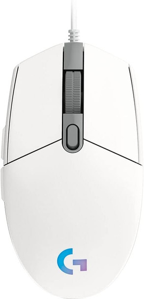 Logitech Gaming Mouse G102 LIGHTSYNC - Mouse - Right-Handed - Optical - 6 Buttons - Wired - USB - White Logitech Gaming Mouse G102 LIGHTSYNC - Mouse - Right-Handed - Optical - 6 Buttons - Wired - USB - White