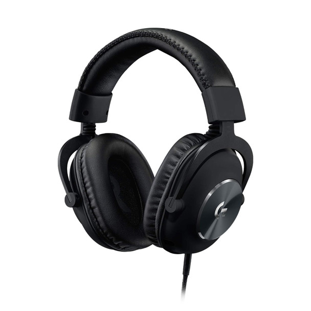 Logitech G PRO Gaming Headset for Oculus Quest 2 - Oculus Ready - Custom-length Cable - PRO-G Precision Gaming Audio Driver - Steel and Aluminum Build - Low-Latency 3.5 mm Aux Connection,Black