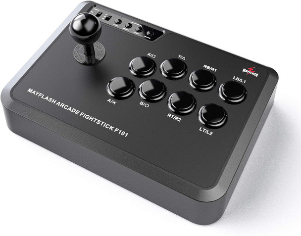 MAYFLASH ARCADE STICK F101 for Nintendo Switch/PC/PS3/Android/Neogeo mini/SEGA MEGA Drive mini/SEGA GENESIS mini