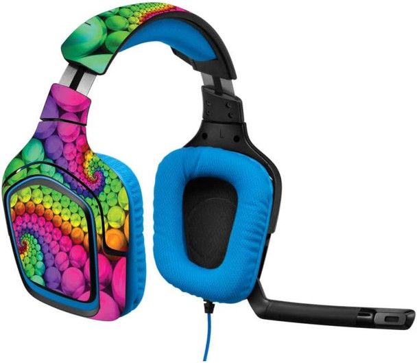 MightySkins Skin Compatible with Logitech G430 Gaming Headset - Hallucinate Protective, Durable, and Unique Vinyl Decal wrap Cover Easy to Apply, Remove, and Change Styles Made in The USA