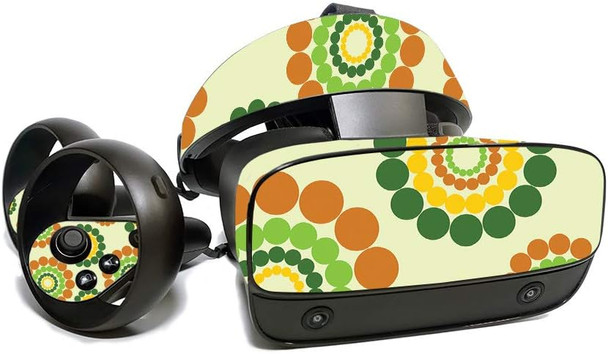 MightySkins Skin for Oculus Rift S - Hippie Flowers Protective, Durable, and Unique Vinyl Decal wrap Cover Easy to Apply, Remove, and Change Styles Made in The USA
