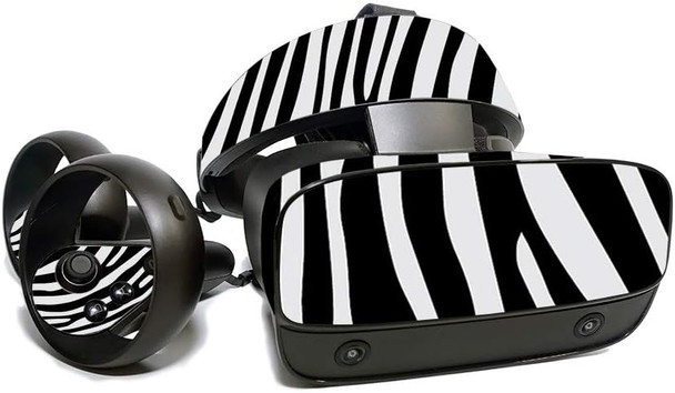 MightySkins Skin for Oculus Rift S - Black Zebra Protective, Durable, and Unique Vinyl Decal wrap Cover Easy to Apply, Remove, and Change Styles Made in The USA