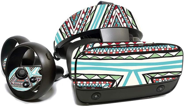 MightySkins Skin for Oculus Rift S - Aztec Pyramids Protective, Durable, and Unique Vinyl Decal wrap Cover Easy to Apply, Remove, and Change Styles Made in The USA