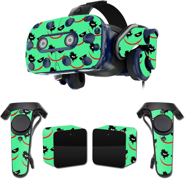 MightySkins Skin Compatible with HTC Vive Pro VR Headset - Why So Serious Protective, Durable, and Unique Vinyl Decal wrap Cover Easy to Apply, Remove, and Change Styles Made in The USA
