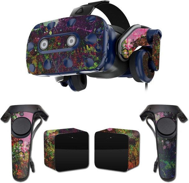 MightySkins Skin Compatible with HTC Vive Pro VR Headset - Paint Drip Protective, Durable, and Unique Vinyl Decal wrap Cover Easy to Apply, Remove, and Change Styles Made in The USA
