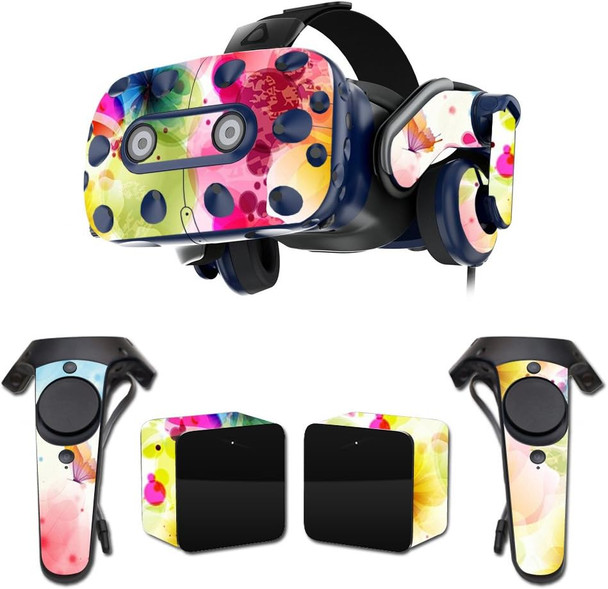 MightySkins Skin Compatible with HTC Vive Pro VR Headset - Pollinate Protective, Durable, and Unique Vinyl Decal wrap Cover Easy to Apply, Remove, and Change Styles Made in The USA