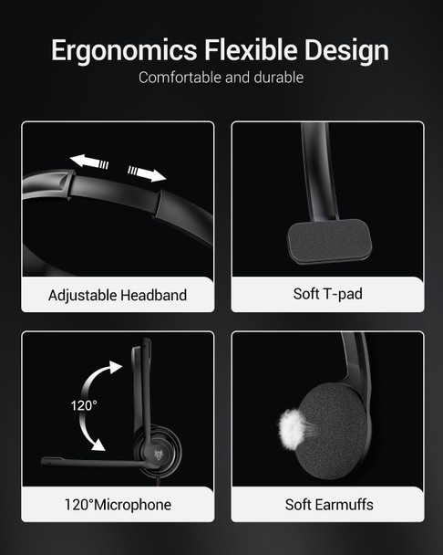 NUBWO HW02 USB Headset with Microphone,Work Headset with Mic&in-line Control, Super Light, Ultra Comfort Computer Headset for Laptop pc, On-Ear Wired Office Call Center Headset for Boom Skype Webinars NUBWO HW02 USB Headset with Microphone,Work Headset with Mic&in-line Control, Super Light, Ultra Comfort Computer Headset for Laptop pc, On-Ear Wired Office Call Center Headset for Boom Skype Webinars