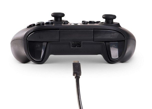 PowerA Wired Officially Licensed Controller For Xbox One, S, Xbox One X & Windows 10 - Black