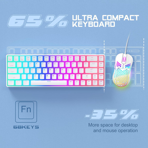 SHURIKEY GEAR 65% Mechanical Keyboard, RGB Backlit Ultra-Compact 68 Keys Gaming Keyboard, Hot Swappable GATERON Brown Switch, Triple Mode BT5.0/2.4G/USB-C Wired Keyboard for Laptop PC Mac SHURIKEY GEAR 65% Mechanical Keyboard, RGB Backlit Ultra-Compact 68 Keys Gaming Keyboard, Hot Swappable GATERON Brown Switch, Triple Mode BT5.0/2.4G/USB-C Wired Keyboard for Laptop PC Mac