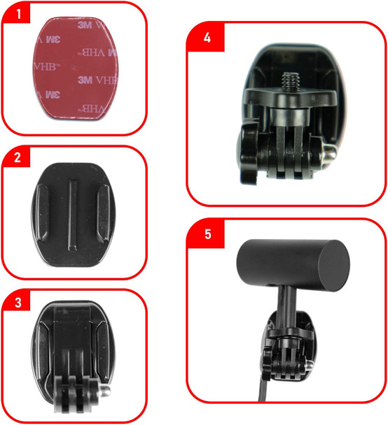 Deadeye VR Sensor Mounts for Rift - Fully Adjustable No Drilling Required (3 Pack)