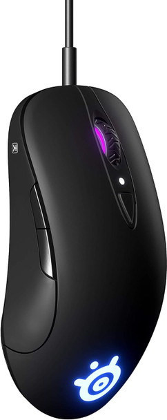 SteelSeries Sensei Ten Gaming Mouse 18,000 CPI TrueMove Pro Optical Sensor Ambidextrous Design 8 Programmable Buttons 60M Click Mechanical Switches – RGB Lighting,Black SteelSeries Sensei Ten Gaming Mouse 18,000 CPI TrueMove Pro Optical Sensor Ambidextrous Design 8 Programmable Buttons 60M Click Mechanical Switches – RGB Lighting,Black