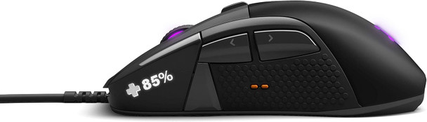 SteelSeries Rival 710 Gaming Mouse - 16,000 CPI TrueMove3 Optical Sensor - OLED Display - Tactile Alerts - RGB Lighting, Black SteelSeries Rival 710 Gaming Mouse - 16,000 CPI TrueMove3 Optical Sensor - OLED Display - Tactile Alerts - RGB Lighting, Black