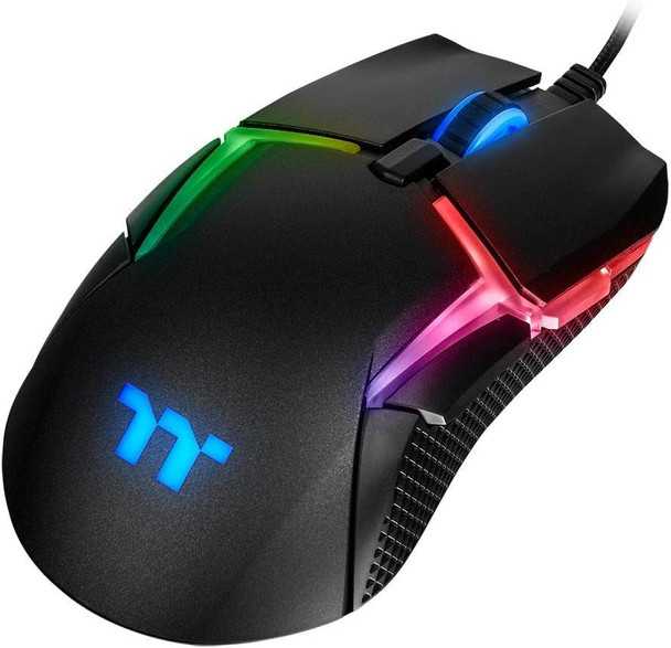 Thermaltake Level 20 RGB Gaming Mouse (GMO-LVT-WDOOBK-01), Black