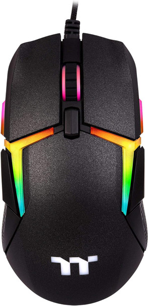 Thermaltake Level 20 RGB Gaming Mouse (GMO-LVT-WDOOBK-01), Black