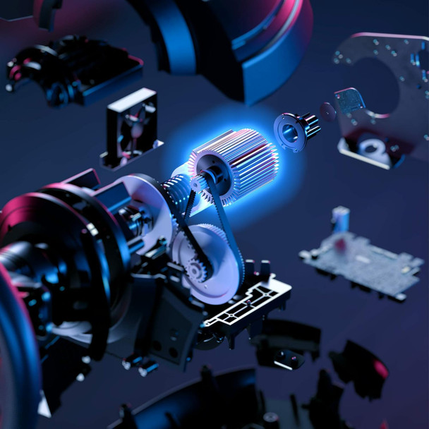 Thrustmaster T300 Servo Base - USB, Windows, PlayStation 4, Video Game Controller, Metal Central Attachment System