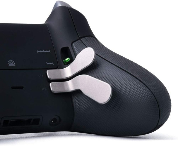 TOMSIN Xbox Elite Controller Series 1 Paddles Replacement,Xbox Elite 1 Controller Accessories,4 pcs Interchangeable Paddles,Metal Replacement Parts for Xbox One Elite Controller (Model 1698)