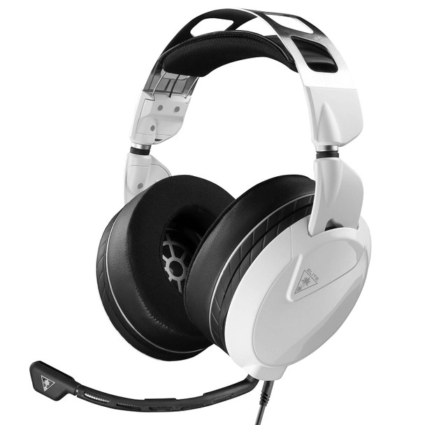 Turtle Beach Elite Pro 2 Performance Gaming Headset for PC & Mobile with 3.5mm, Xbox Series X S, Xbox One, PS5, PS4, PlayStation, Nintendo Switch – 50mm Speakers, Metal Headband - White