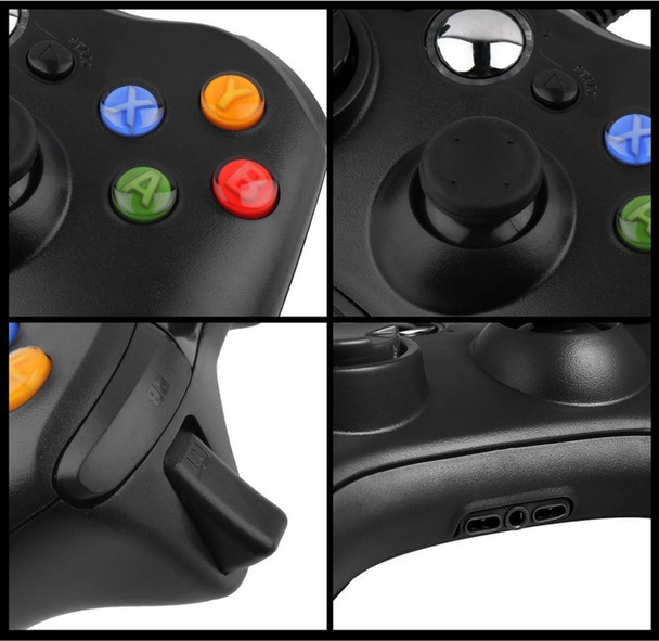 Xbox 360 Wired controller Gamepad Controller for Xbox 360(Black)