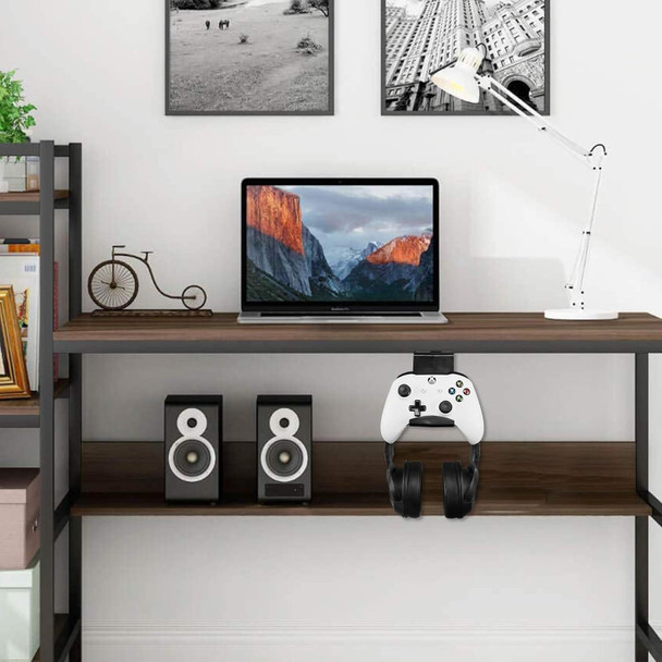 Game Controller Under Desk Gamepad Controller Mount Holder for Xbox ONE Switch PS4 PS5 Xbox Series XS STEAM PC Nintendo, Strong Adhesive Holder for Universal Gamepad