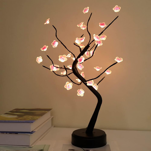 Lamp for Living Room Lamp Cherry Bonsai Tree Light DIY Artificial Tree Lamp Aesthetic Lamps for Living Room Bedroom Christmas Home s Room Decor 36 LED