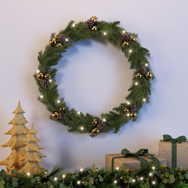 48 PCS Artificial Pine Branches, Christmas Greenery Stems Faux Pine Needles Christmas Picks and Sprays Christmas Tree Filler Branches Decorations, DIY Accessories for Wreath Garland Holiday Home Decor