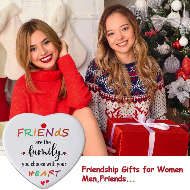 Friends Christmas Ornaments , Friend Ornaments for Women, Friends are The Family We Choose Ornament, Best Friend, Friendship s for Women
