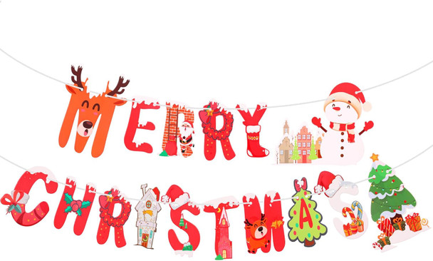 KatchOn, Merry Christmas Banner for Mantle- 10 Feet, No DIY Merry Christmas Garland Banner Merry Christmas Banners Indoor, Merry Christmas Sign for Christmas Decorations Christmas Party Banner