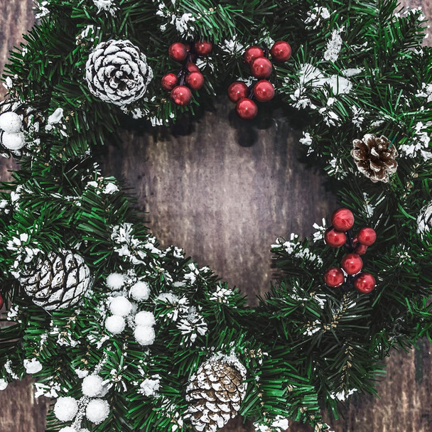 Liliful 270 Pcs Christmas Pine Cones for Crafts Holly Berry Pine Branch Set Christmas Picks and Sprays Xmas Vase Filler Wreath Decorations for DIY Crafts Home Tree Supplies