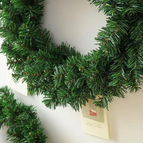 Christmas Garland, Deluxe 54Ft Artificial Non-Lit Soft Green Garlands - Festive Holiday Decor for Indoor and Outdoor Use (54ft)