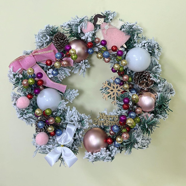 24 Pack Christmas Glitter Colorful Berries Stems for Christmas Tree Decoration,8.5" Artificial Christmas Berry Picks for Wreath DIY Crafts Garland Christmas Ornaments Decor (Colorful)