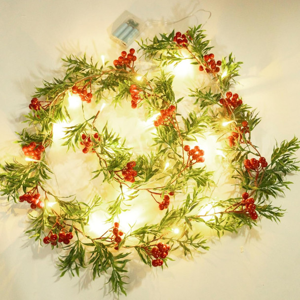 6.5FT Christmas Garlands with Light for Decoration,Artificial Garland Greenery Garland, Christmas Decorations Holiday Outdoor Indoor Fireplace Stair Railing Mantle Decor