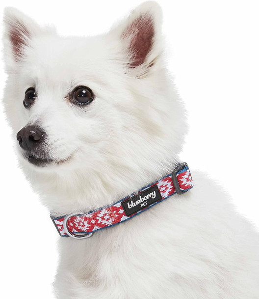 Blueberry Pet Southwestern Tribal Diamonds Adjustable Dog Collar, Medium, Neck 14.5-20 Blueberry Pet Southwestern Tribal Diamonds Adjustable Dog Collar, Medium, Neck 14.5-20