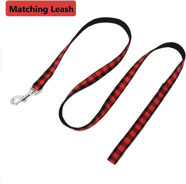 Dog Collar And Leash Set, Classic Dog Collar Soft Comfortable Adjustable Collars For Dogs