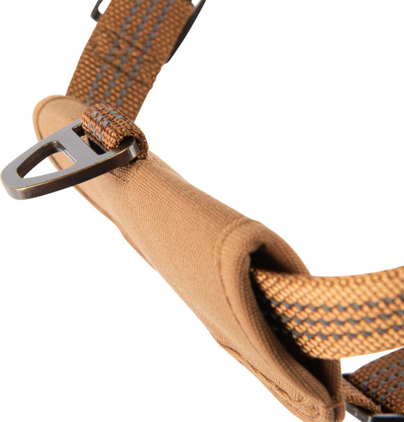 Carhartt Nylon Duck Training Dog Harness, Carhartt Brown, Large