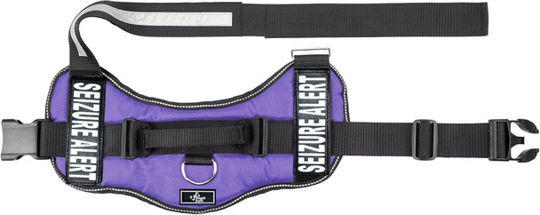Doggie Stylz Seizure Alert Dog Vest Nylon No-Pull Dog Harness Comes With 2 Reflective Seizure Alert Interchangeable Patches. Fully Adjustable Reflective Straps With Top Handle. Xxs-Xxl In 3 Colors. Doggie Stylz Seizure Alert Dog Vest Nylon No-Pull Dog Harness Comes With 2 Reflective Seizure Alert Interchangeable Patches. Fully Adjustable Reflective Straps With Top Handle. Xxs-Xxl In 3 Colors.