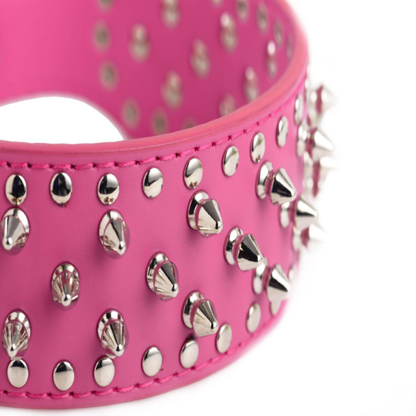Dogs Kingdom Rose Faux Leather Spiked Studded Dog Collar 2 Wide Pet Collar Pitbull Boxer Dogs Kingdom Rose Faux Leather Spiked Studded Dog Collar 2 Wide Pet Collar Pitbull Boxer